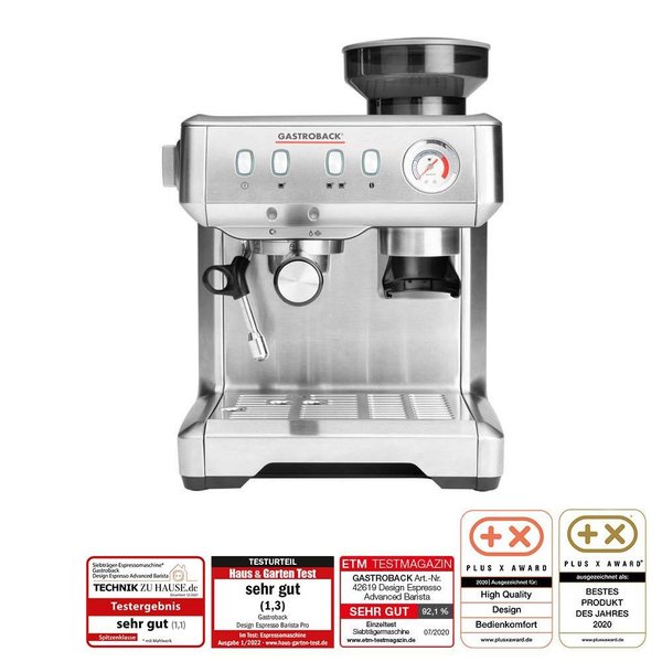 Gastroback Design Espresso Advanced Barista 42619