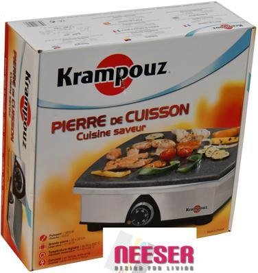 Original Krampouz Grill 'Heißer Stein' bis 250° für Party´s für 10 Personen