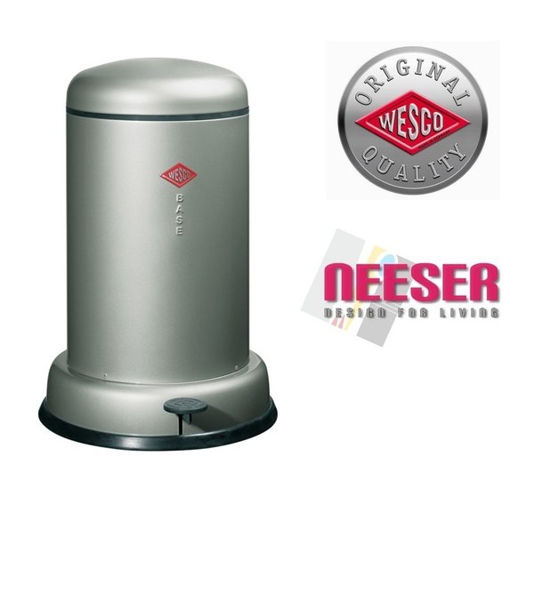 Baseboy Deckel cup für 15-20-30 Liter in Neusilber