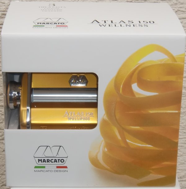 Marcato Nudelmaschine Atlas 150 Wellness in Gold