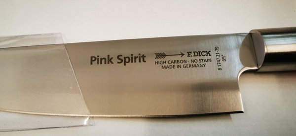 Dick Pink Spirit Kochmesser, 21 cm *** PORTO-FREI ***